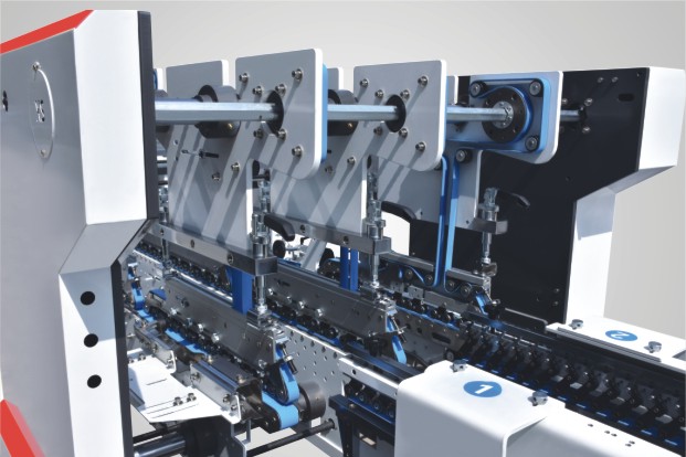 XS-900 1200 Οδηγός ανώτερου ιμάντα υψηλής ταχύτητας Gluer Machine
